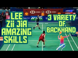 Lee Zii Jia Amazing 3 Variety Of Backhand Youtube