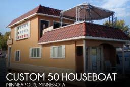 1985 12x40 landau pontoon houseboat w/ catwalks #5806a: Houseboats For Sale By Owner Dealers