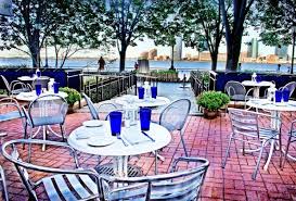 13 Nyc Restaurants With Backyards And Patios For Kid Friendly Dining Mommy Poppins Things To Do With Kids Waterfront Dining Nyc Restaurants Nyc With Kids