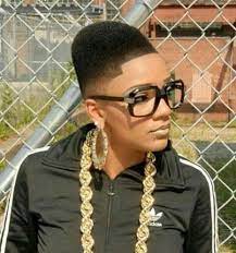 Gazelle Glasses Rope Chain Bamboo Earings And Adidas Jogging Suit Natural Girls Rock Goddess Hairstyles Ebony Women