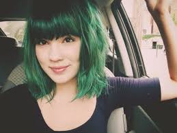 Diluting food coloring into some water and vinegar can be a fun way to add colors to your kids' hair. Diy Hair 10 Green Hair Color Ideas Bellatory