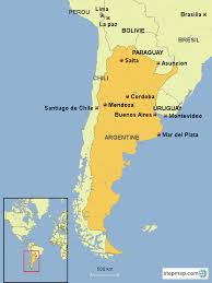 5600000 martin de moussy, v. Stepmap Carte G N Rale De L Argentine Landkarte Fur South America