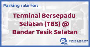 Ada 3 pilihan kaedah bayaran: Parking Rate Terminal Bersepadu Selatan Tbs Bandar Tasik Selatan