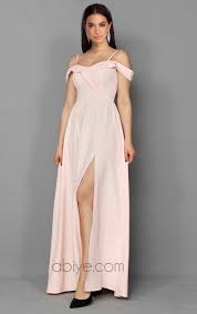 Pudra Dusuk Kol Abiye Elbise Moda Stilleri Elbise Midi Elbise