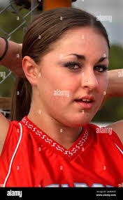 Softball pitcher during high school hi-res stock photography and images