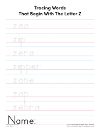 Take the quiz to find out once and for all! Words That Start With Z For Kindergarten Primarylearning Org