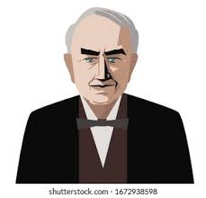 Thomas Edison Vector Royalty-Free Images, Stock Photos & Pictures