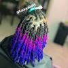 Human hair loc & roll. 1