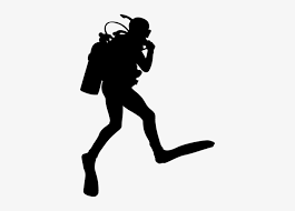 Water sports scuba diver thumbs up clipart. Diver Clipart Silhouette Scuba Diver Silhouette Free Transparent Png Download Pngkey