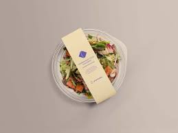 Free Transparent Food Container Mockup Psd Salad Packaging Food Containers Salad Container