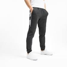 Puma Amplified Fleece Men S Sweatpants In Dark Grey Heather Size 2x Large Amplified Clothing Dark Fleec In 2020 Mens Fleece Pants Mens Sweatpants Fleece Sweatpants