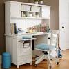 A traditional office desk is often about 5 feet wide (152.4 cm) and 2.5 feet (76.2 cm) deep. 1