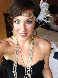 F16c02d827c01dbe973ac45866f40508 Jpg 640 853 Pixels Gatsby Party Outfit Great Gatsby Makeup Haar Runde Gesichter