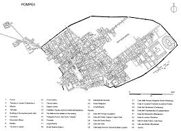 Plan Of Pompeii Pompeii Pompeii And Herculaneum Urban History