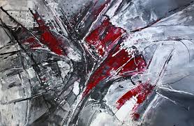 Burgstaller Abstraktes Kunst Bild Gemalde Xxl Abstrakt Grau Rot Wilde Malerei 2 Abstrakte Malerei Abstrakte Kunst Bilder Acrylmalerei Abstrakt