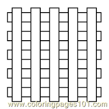Cartoon image of an house with garden, color and black and white versions, … Fence Coloring Page For Kids Free Shapes Printable Coloring Pages Online For Kids Coloringpages101 Com Coloring Pages For Kids