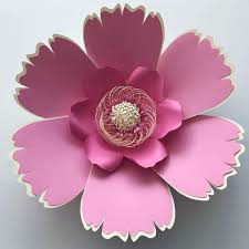 Roll the rose cut out. Paper Flowers Svg Petal 38 Paper Flower Template Digital Etsy Flower Template Paper Flower Patterns Paper Flower Template