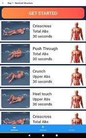 The home workout app focuses on 5 major muscle groups. Six Pack In 30 Days Premium Quality Mod
