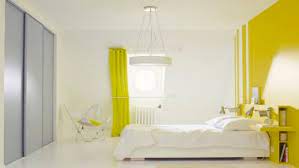 Pour rendre la chambre jaune et gris confortable et accueillante, on mise sur des. La Peinture Jaune Pour Une Chambre C Est Chouette