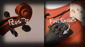 To fine tune a violin, you need to hear minor pitch differences between the reference tone and the sound Violin Tuning Tips Pegs And Fine Tuners Youtube