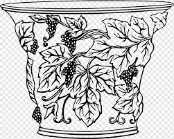Freehand line art trippy artwork by me. Vase Drawing Flowerpot Art Vase Watercolor Painting White Food Png Pngwing