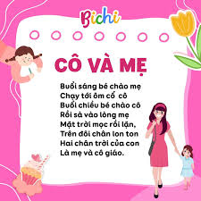 GIỚI THIỆU 8 BÀI THƠ HAY GẮN KẾT MẸ VÀ BÉ