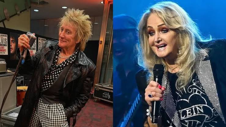 Rod Stewart lamenta morte de Bonnie Tyler: 'Era uma boa amiga'