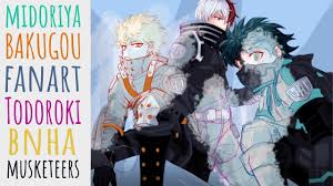 5 out of 5 stars. Bnha Speedpaint Musketeers Fanart Deku Bakugou Todoroki Part 2 Youtube