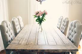Wicker Emporium Dining Chairs Paired With A Rustic Farmhouse Table And Restoration Hardware Knock Off Farmhouse Dining Room Dining Room French Farmhouse Dining