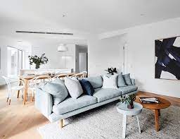 Freddy Australian Made Fabric Sofa Lounge By Bent Design Blue Sofa Inspiration Living Room Decor Modern Lounge Sofa