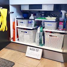 Delirah With My 8 Sale Find At Tkmaxxie Under Sink Adjustable Storage Check Instore But I Also Found Same One Argoshome Swipe In 2020 Under Sink Storage Sink