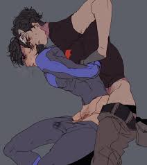 Jason Todd Dick Grayson Uncensored Bara Art - Pure Indulgence