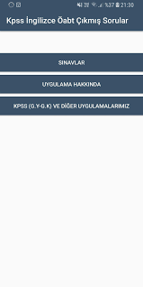 Maybe you would like to learn more about one of these? Kpss Ingilizce Oabt Cikmis Sorular Dlya Android Skachat Apk