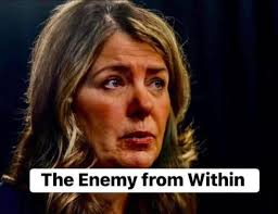We are so lucky to have her watching our backs. Having said that, It's time  to take decisive action in Alberta's interests. Carnage will never do the  right thing for Alberta, or