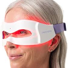 Amazon.com : Opporting Under Eye Red Light Glasses,Beauty Device,Red Light  Eye Mask for Eye Bags : Beauty & Personal Care