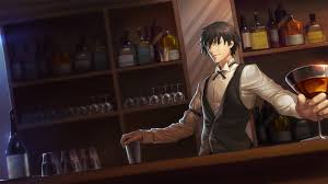 Male anime hairstyles drawing free download best male. 3203218 1920x1080 All Anime Black Blue Dark Darker Drink Eyes Hair Hei Male Short Suit Than Wentirtongmo Cool Wallpapers For Me