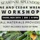 Pine & Cedar Wreath Workshop | Thursday, Nov. 20th event image