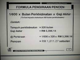 Check spelling or type a new query. Cara Pengiraan Bayaran Pencen Gratuiti Dan Cuti Rehat Kerja Kerajaan Azizulwmc Com