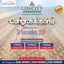 The second quarter report is due july 20, 2021, covering april 1, 2021 through june 30. Lda City Phase 1 5 10 Marla 1 Kanal Limited Plots Available Best Investment Free Ads Classified