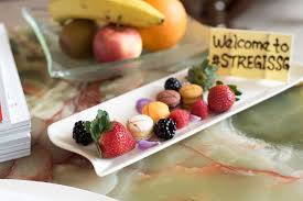 Welcome Amenities Executive Deluxe Room The St Regis Singapore Hotel Food Food Luxury Hotel