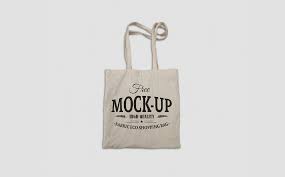 Free Fabric Eco Bag Mockup On Behance Bag Mockup Free Graphic Design Logo Psd