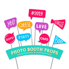 Birthday Photo Booth Props Words Word Expressions Set For Party Photo Booth Props Vector Free Image By Rawpixel Com Manotang Photo Booth Props Party Photo Booth Photo Booth