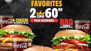 Best burgers in riyadh, riyadh province: Promo Hari Ini Burger King Beli 2 Whopper Jr Hanya Rp 60 Ribu French Fries Cuma Rp 10 Ribu Tribun Manado