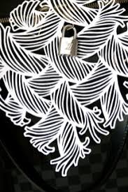 Paper Cutting of “Louis Vuitton's tribute to Christopher Nemeth”