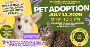 Pet Adoption, Pet Vendor Shopping and Donation Collection