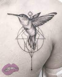 Hummingbird Done By Emily B At Velvet Underground Tattoo Underground Tattoo Animal Tattoos Black And Grey Tattoos