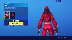 These credits are limited to the user's account and platform, and can only. New Ruby Skin In Fortnite Youtube