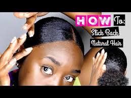 To slick back thick, wiry hair: Best Gel For Slicking Back Natural Hair 10 Great Options Natural Hair Insights