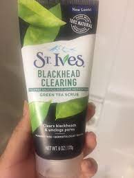 That time there was no other scrub used to be. St Ives Blackhead Clearing Green Tea Scrub Reviews In Blemish Acne Cleansers Chickadvisor