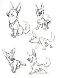 Bolt Character Gallery Character Design Sketches Disney Concept Art Character Design Animation